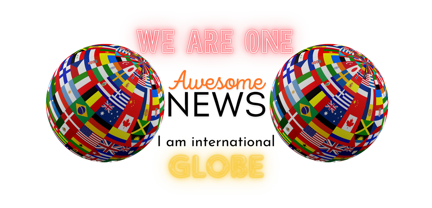 #1-THIS IS PURE GOLD INTERNATIONL GLOBE FLAG 11oz