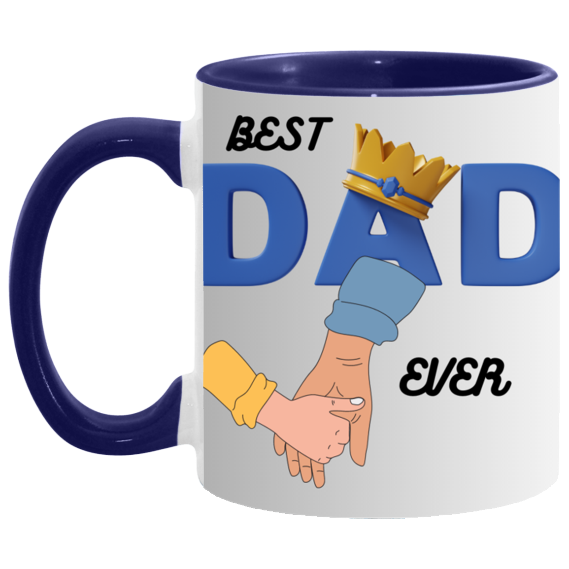 BEST DAD EVER-11 oz. Accent Mug