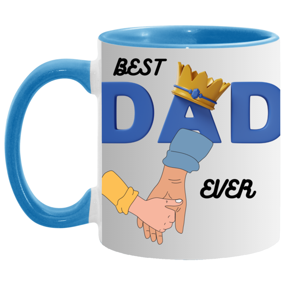 BEST DAD EVER-11 oz. Accent Mug