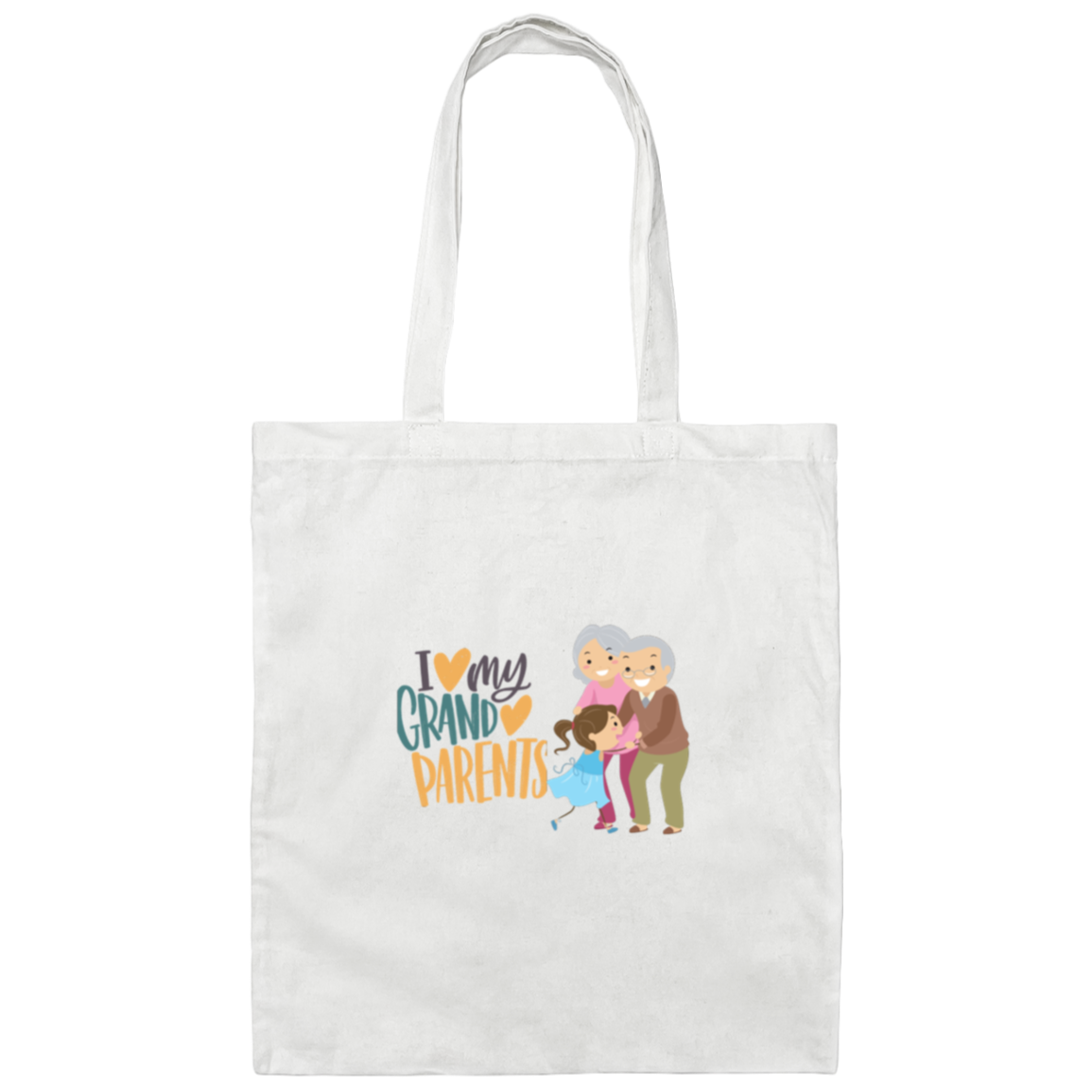 GRANDCHILDRENS-Canvas Tote Bag