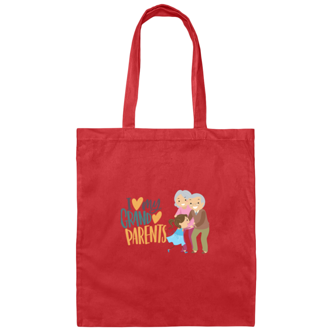 GRANDCHILDRENS-Canvas Tote Bag
