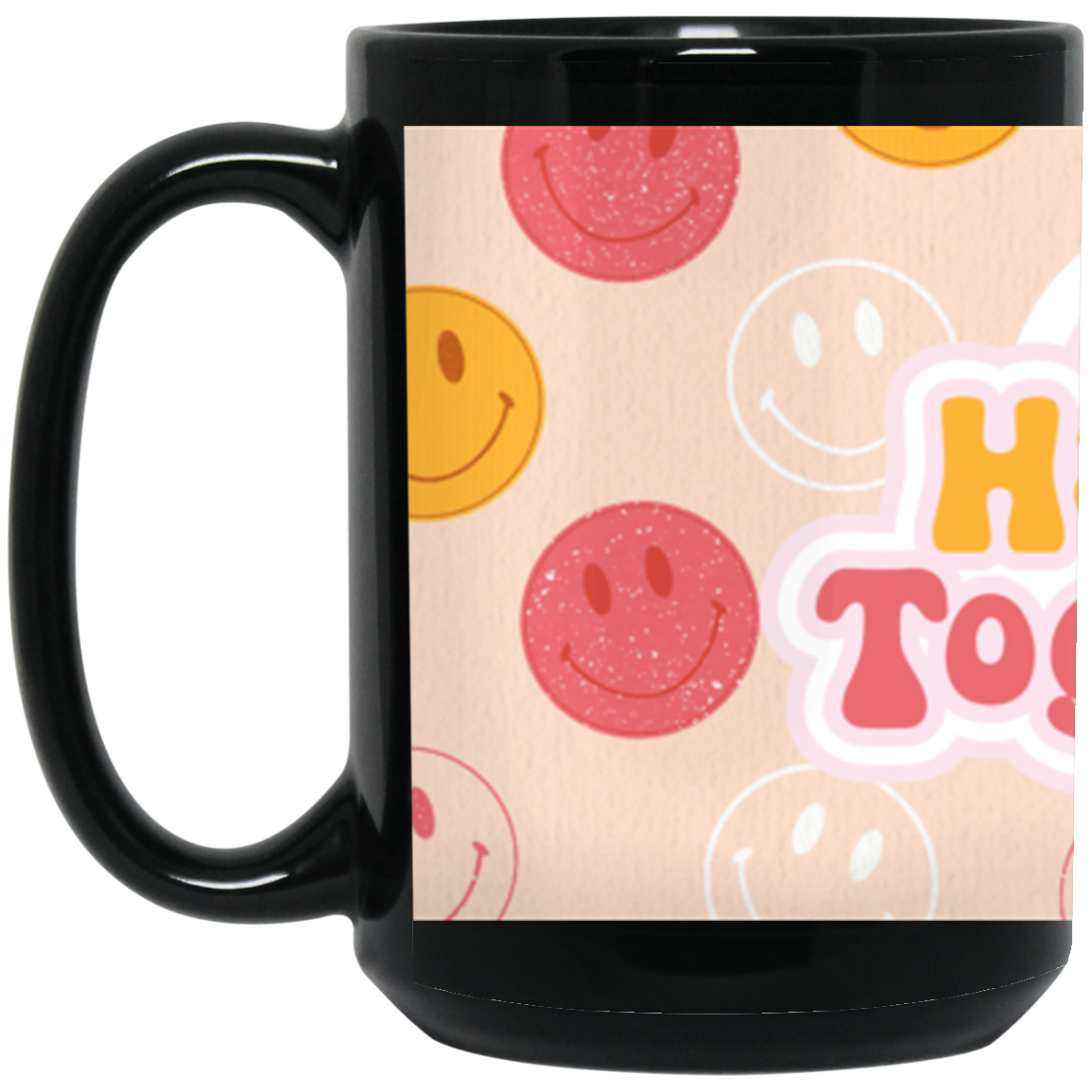 Happy Face-Just Smile -MUGS
