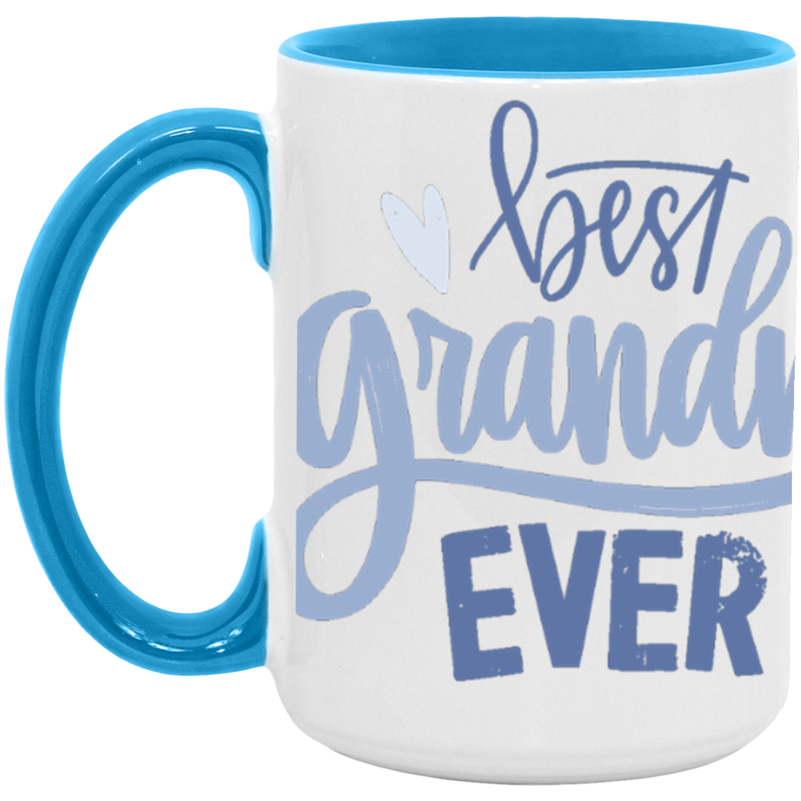 TO MY GRANDCHILDREN-Best Grandma Ever 15oz. Accent Mug