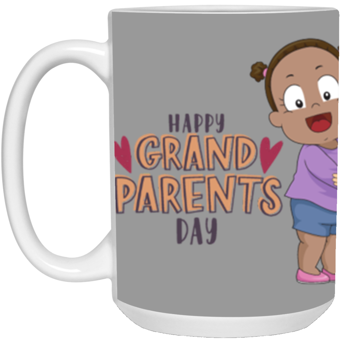 HAPPY GRANDPARENTS DAY -MUG 21504 15 oz. White Mug