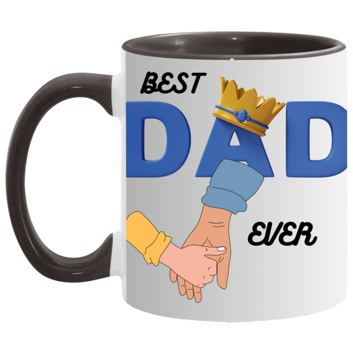 BEST DAD EVER-11 oz. Accent Mug