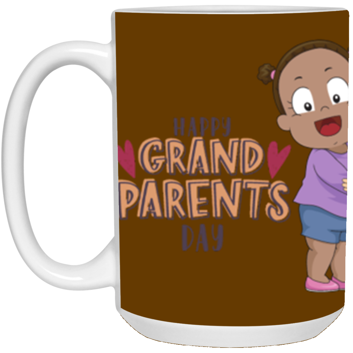 HAPPY GRANDPARENTS DAY -MUG 21504 15 oz. White Mug