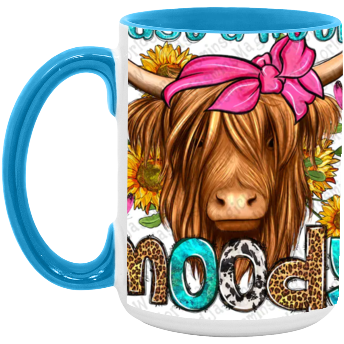 JUST A LITTLE MOODY -MUG-15oz. Accent Mug