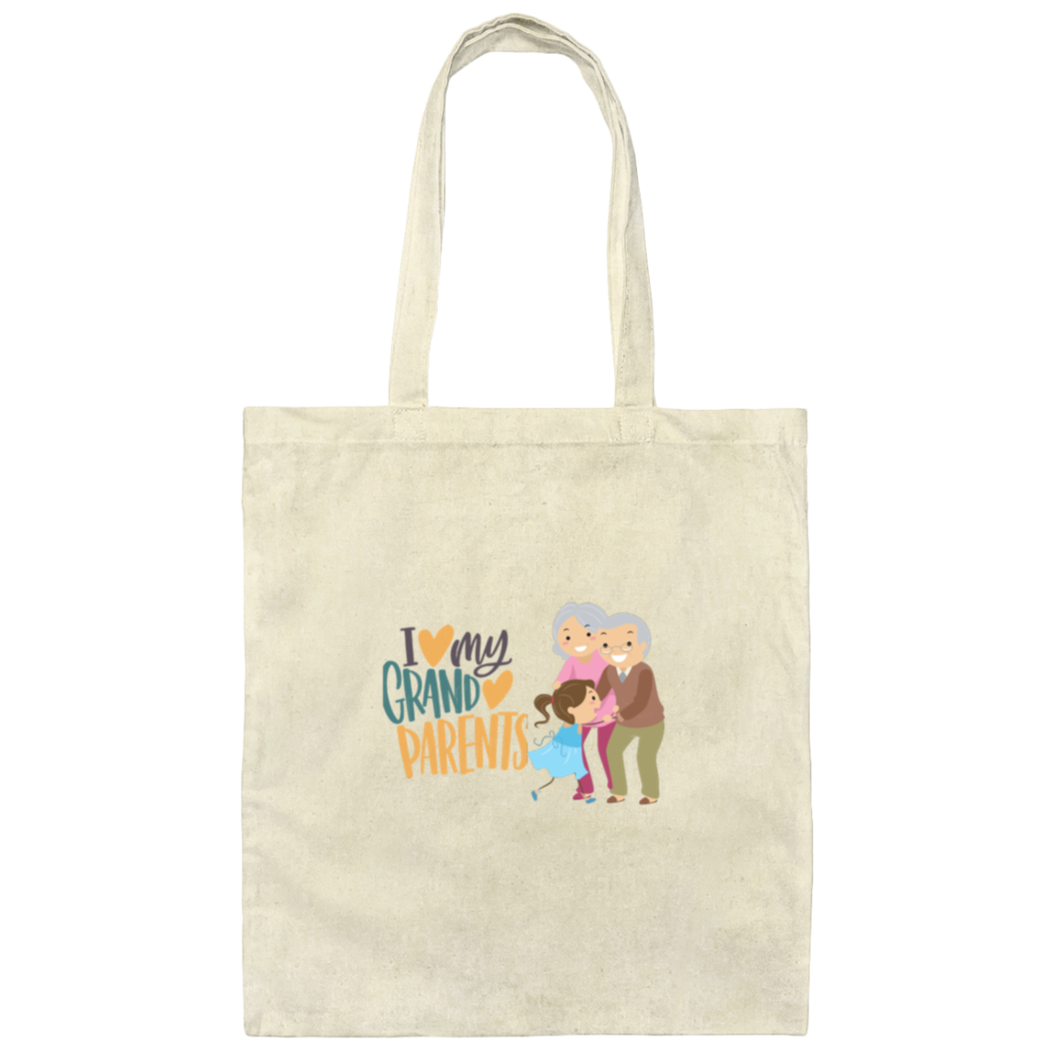 GRANDCHILDRENS-Canvas Tote Bag