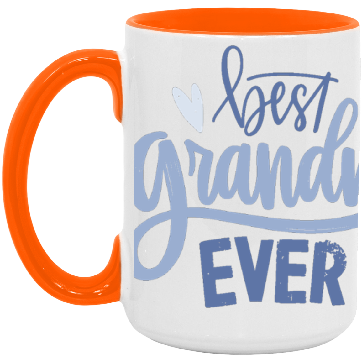 TO MY GRANDCHILDREN-Best Grandma Ever 15oz. Accent Mug