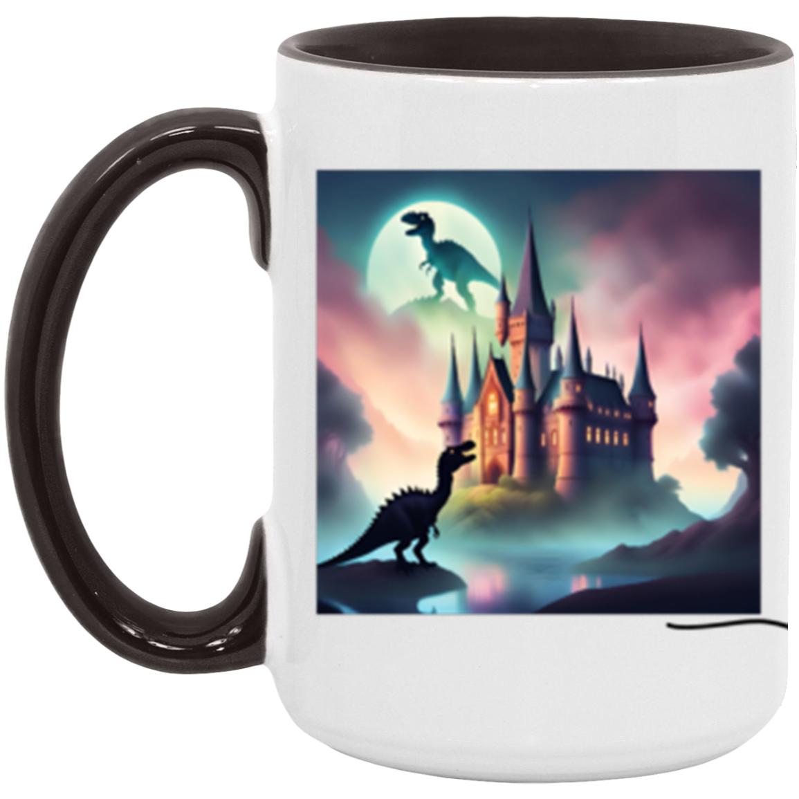 Dinoso Rious, I Love My Pet-AM 15oz. Accent Mug