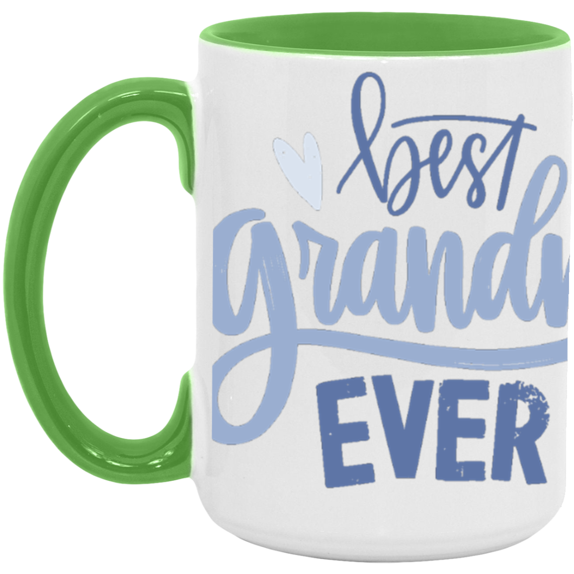 TO MY GRANDCHILDREN-Best Grandma Ever 15oz. Accent Mug