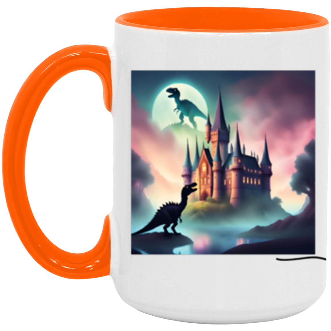 Dinoso Rious, I Love My Pet-AM 15oz. Accent Mug