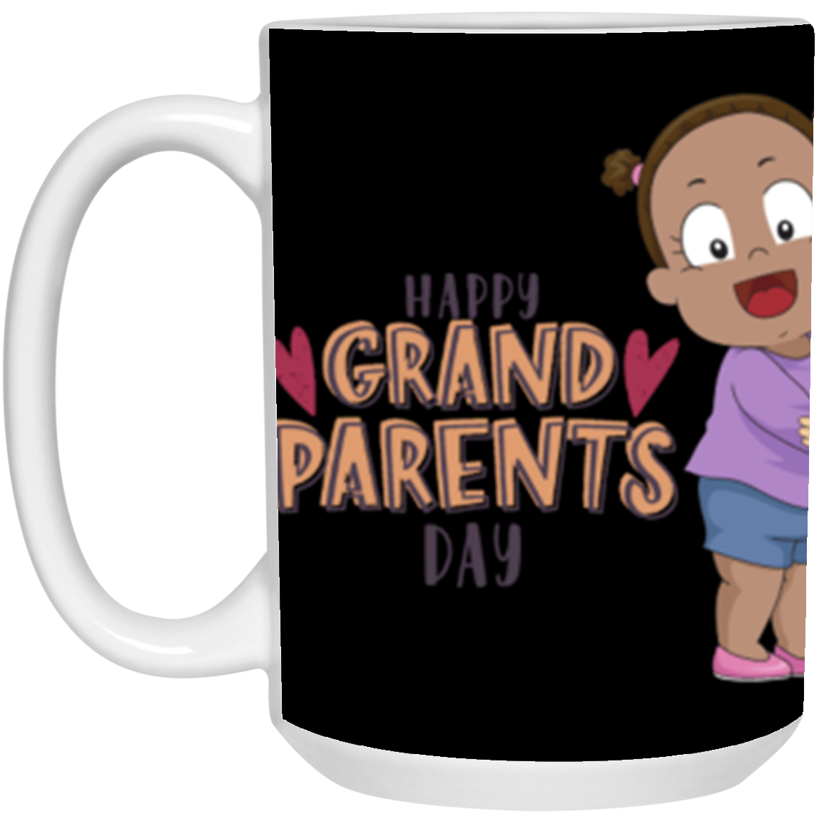 HAPPY GRANDPARENTS DAY -MUG 21504 15 oz. White Mug