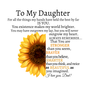 To My Daughter| My Hands Have Held| Forever Love Necklace