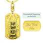 Eat Sleep Beer Repeat-Dog Tag