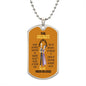 To My Soulmate-Halloween-DOG TAG๐