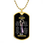 To My Lovely Soulmate-Trick Treat-Military DOG TAG