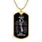 To My Lovely Soulmate-Halloween-DOG TAG