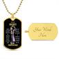 To My Lovely Soulmate-Trick Treat-Military DOG TAG