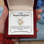 To My Bonus Daughter | Shine Like a Diemond | Forever Love Necklace ❤️