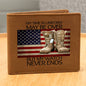 Dog Tag Boots-Graphic Leather Wallet
