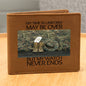 Never Forget-Dog Tag Boots-Graphic Leather Wallet