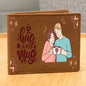 A Hug In a Mug-Love-Graphic Leather Wallet💕
