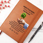 To My Son-Remember You are Beaver You are Capable-Graphic Leather Journal is the Perfect Gift