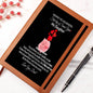 To My Daughter-You are Beaver You are Capable-Graphic Leather Journal Perfect Gift Fr. Dad❤️