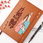 A Hug In a Mug-Love-Graphic Leather Journal