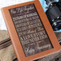 25 Years Our Life Together-Graphic Leather Journal
