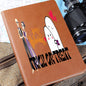 Happy Halloween-Trick or Treat- Graphic Leather Journal