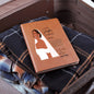 To My Daughter I Love U-Graphic Leather Journal-from Mom💕