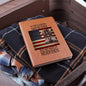 My Watch Never Ends-Dog Tag Boots-Graphic Leather Wallet Journal