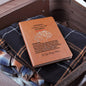 To My Dearest Son-First Day Senior Year-Find Better Paying Job-Fr. Love Mom-Graphic Leather Journal