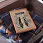 To My Son Journey -Dad Graphic Leather Journal