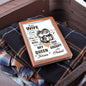 To My Wife-Our Home/Castle Forever Graphic Leather Journal