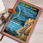 To My Son Stay Strong Dad-Graphic Leather Journal