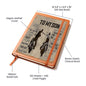 To My Son Journey -Dad Graphic Leather Journal