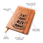 Eat Sleep Beer Repeat-GRAPHIC LEATHER JOUENAL