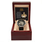 Happy Father's Day-Super Dad - Men's Openwork Watch