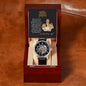 Happy Father's Day-Super Dad - Men's Openwork Watch