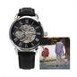 To My Dad-Love U Dad-Men's Openwork Watch