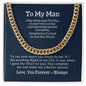 To My MAN | I MAY NOT BE YOUR FIRST | Cuban Link Chain❤️⭐⭐⭐⭐⭐
