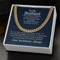 To My HUSBAND | I JUST WANT TO BE YOUR LAST | Cuban Link Chain