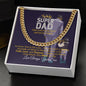 To My Super Dad-Cuban Link Chain