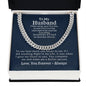To My HUSBAND | I JUST WANT TO BE YOUR LAST | Cuban Link Chain