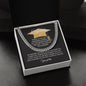 Congratulation- To Your Graduation-Cuban Link Chain