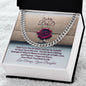To My Dad-Thanks Dad - Cuban Link Chain