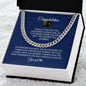 Congratulation- To Your Graduation-Cuban Link Chain